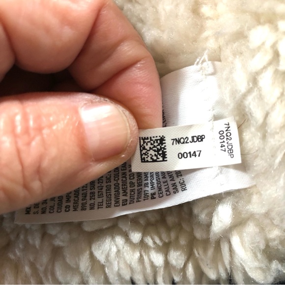 American Eagle Outfitters Denim Jean Jacket Cozy Sherpa Fleece Lining, Women’s M - Picture 8 of 16